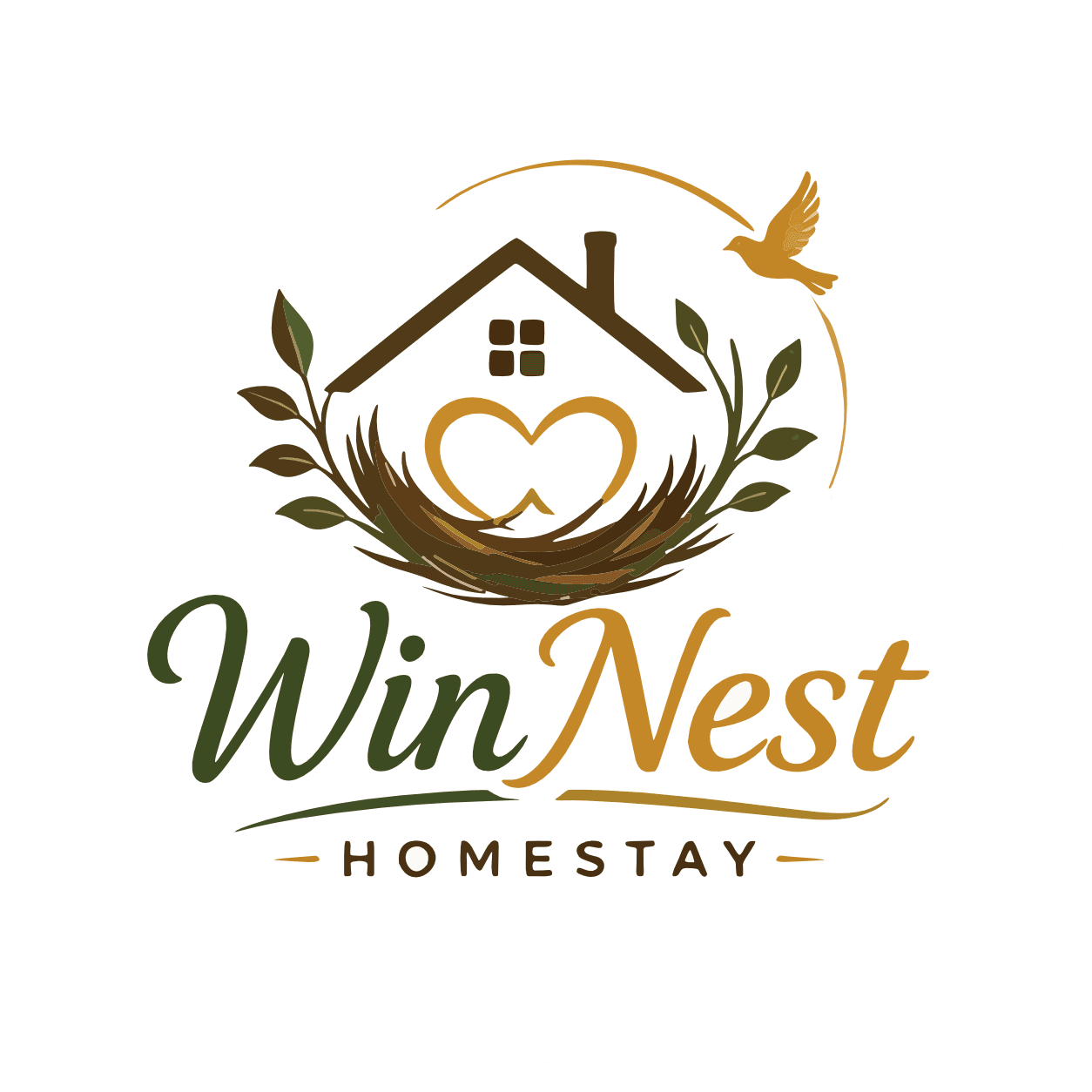 WinNest Homestay logo